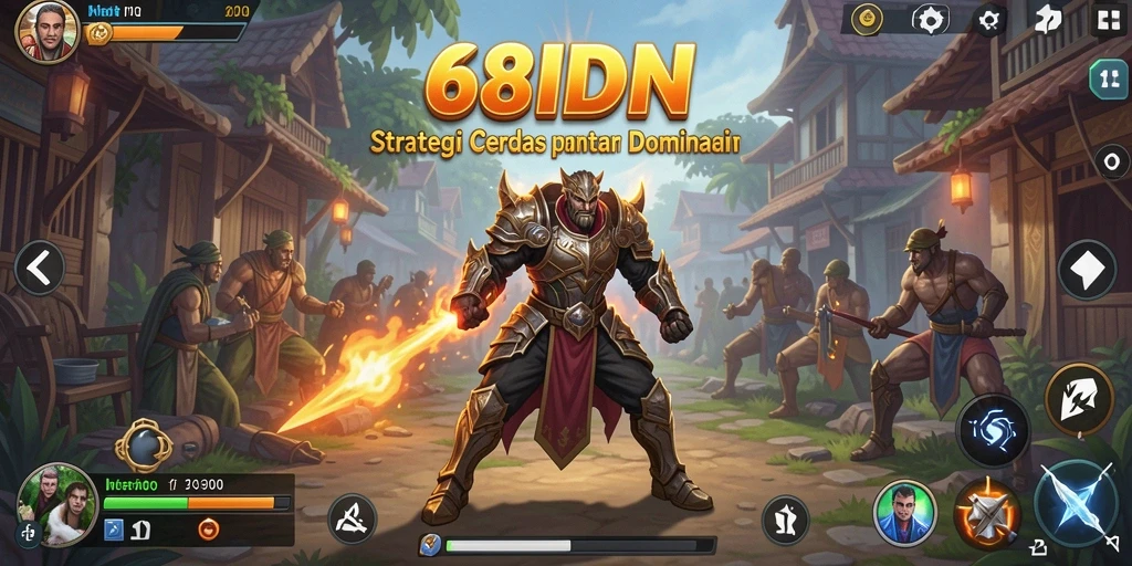 Gameplay strategis yang menantang di 68IDN.
