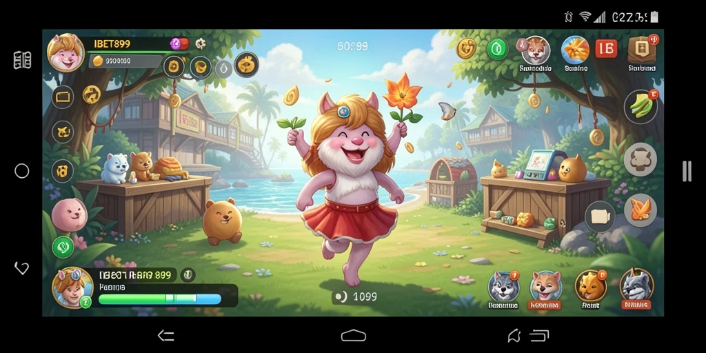 Screenshot IBET899 menunjukkan gameplay yang seru dan menarik.