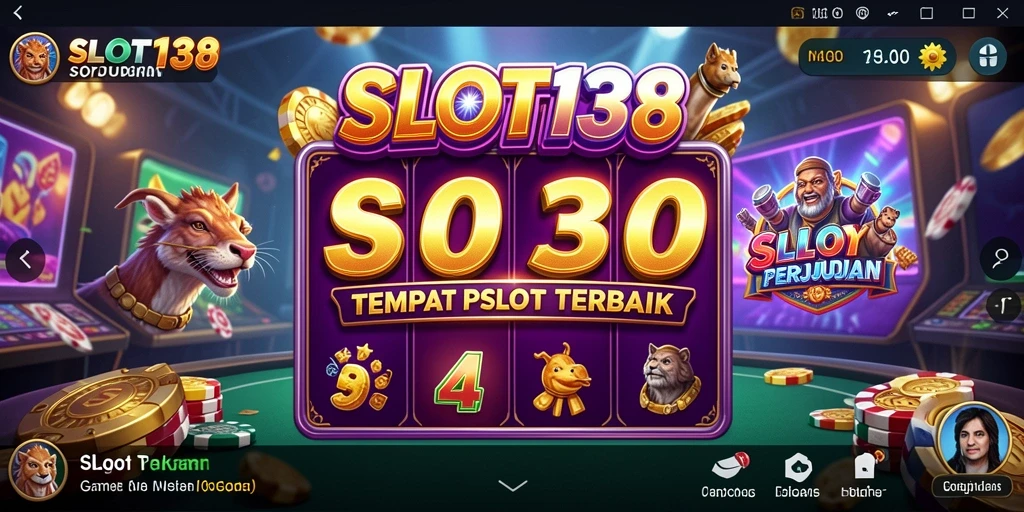 Screenshot menunjukkan gameplay seru dari SLOT138 dengan berbagai mesin slot.