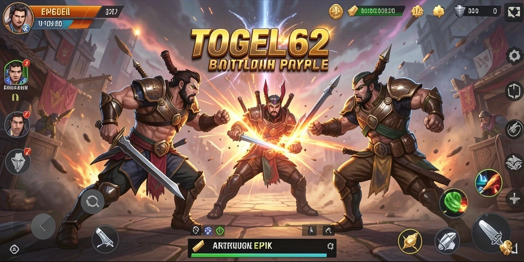 Gambaran aktivitas seru dalam permainan Battle Royale TOGEL62.